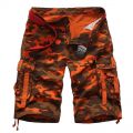 Summer Camo Cargo Shorts Cotton Military Camouflage Male Jogger  Camo Cargo Shorts Men  Casual Male Loose Work Shorts Men Camouf